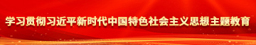 美女操逼视频www学习贯彻习近平新时代中国特色社会主义思想主题教育